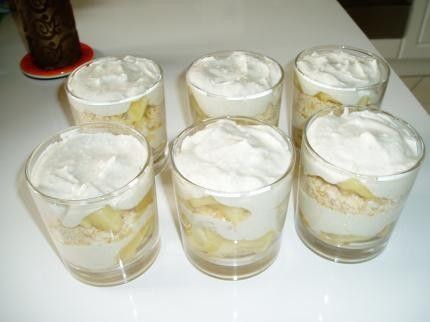 Verrine De Mascarpone Et à La Pomme