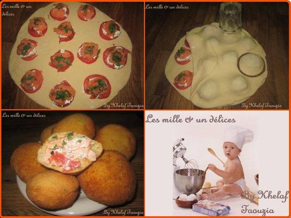 BEIGNETS FARCIS AUX SAUMONS